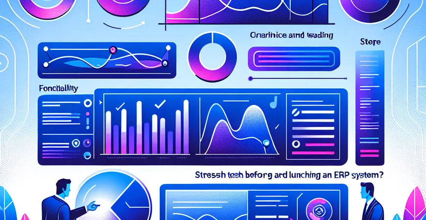 ERP 系统上线前测试怎么做？功能测试与压力测试清单